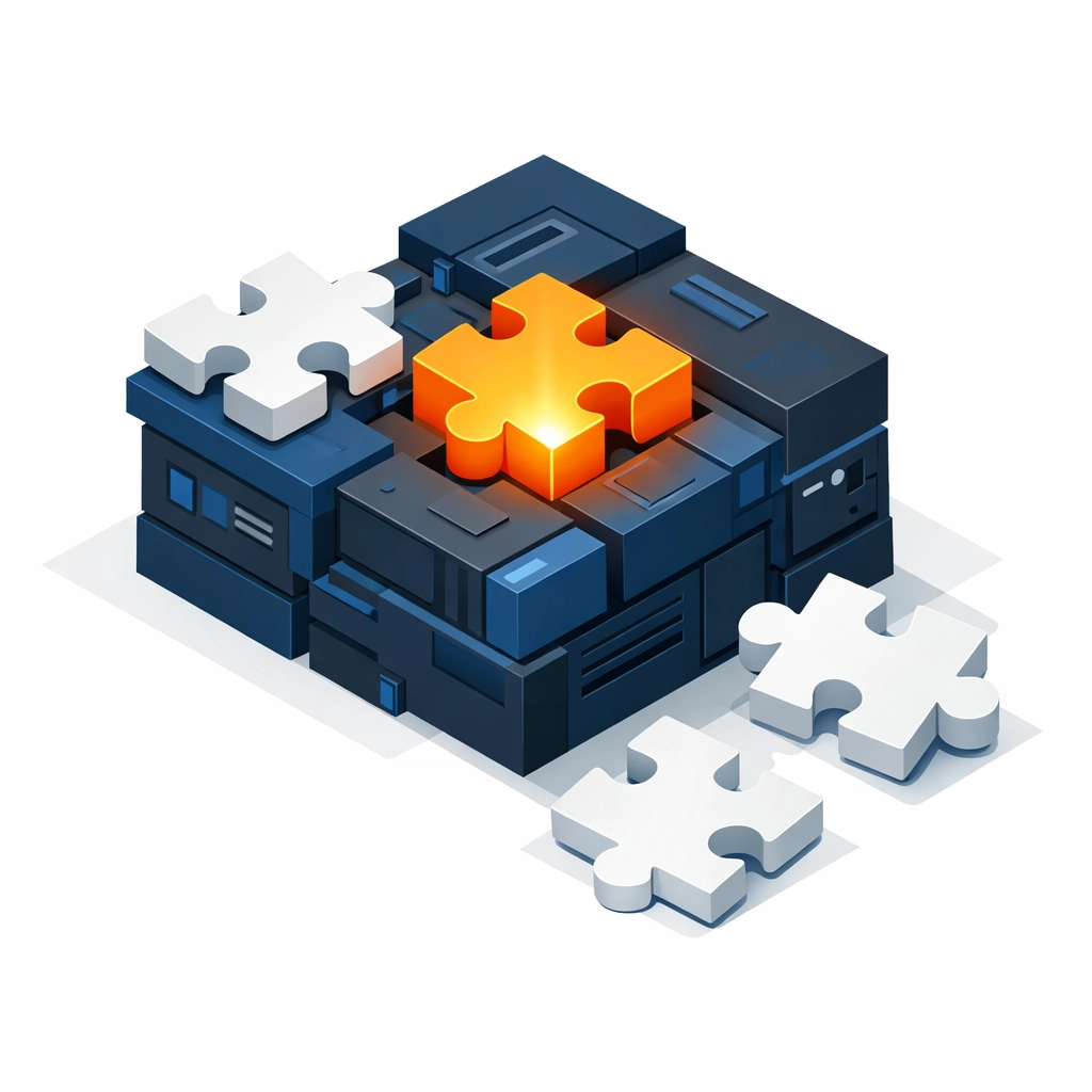 Custom web application software integrating perfectly into a complex business operations system.