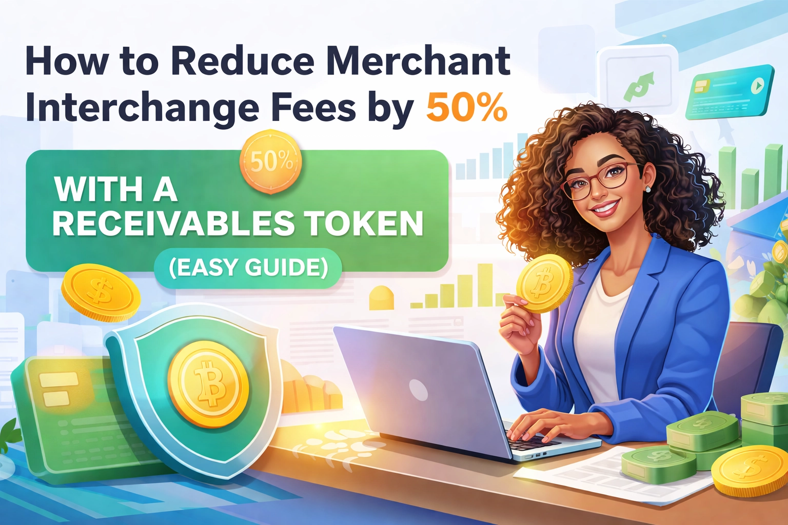 [HERO] How to Reduce Merchant Interchange Fees by 50% with a Receivables Token (Easy Guide)