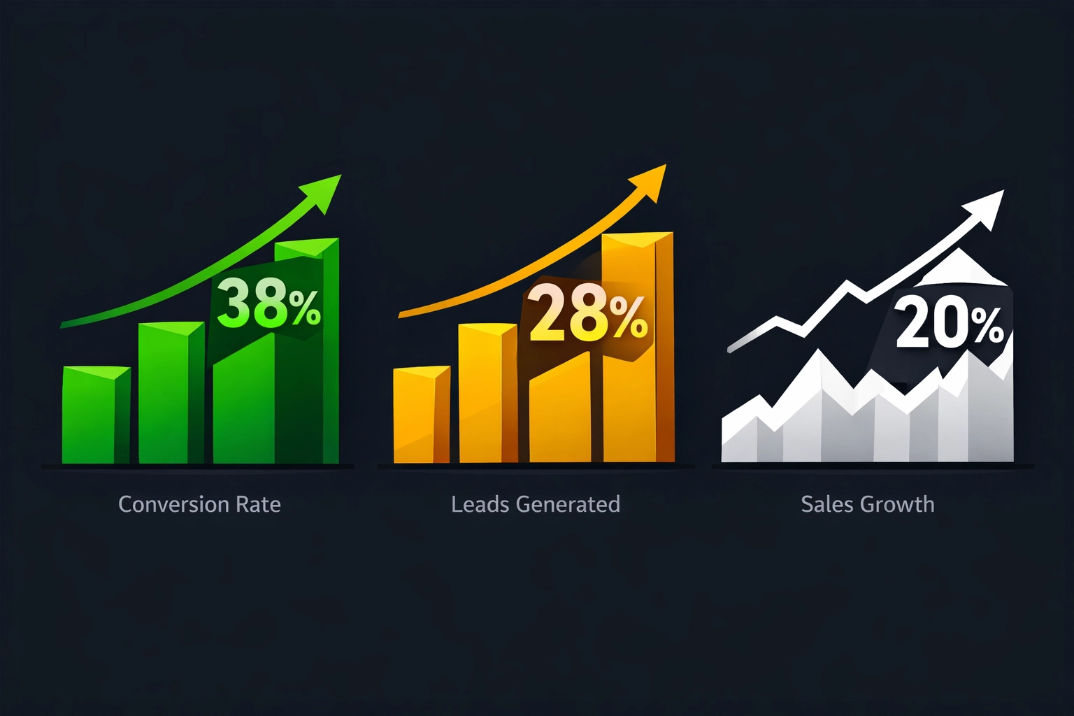 Conversion metrics dashboard