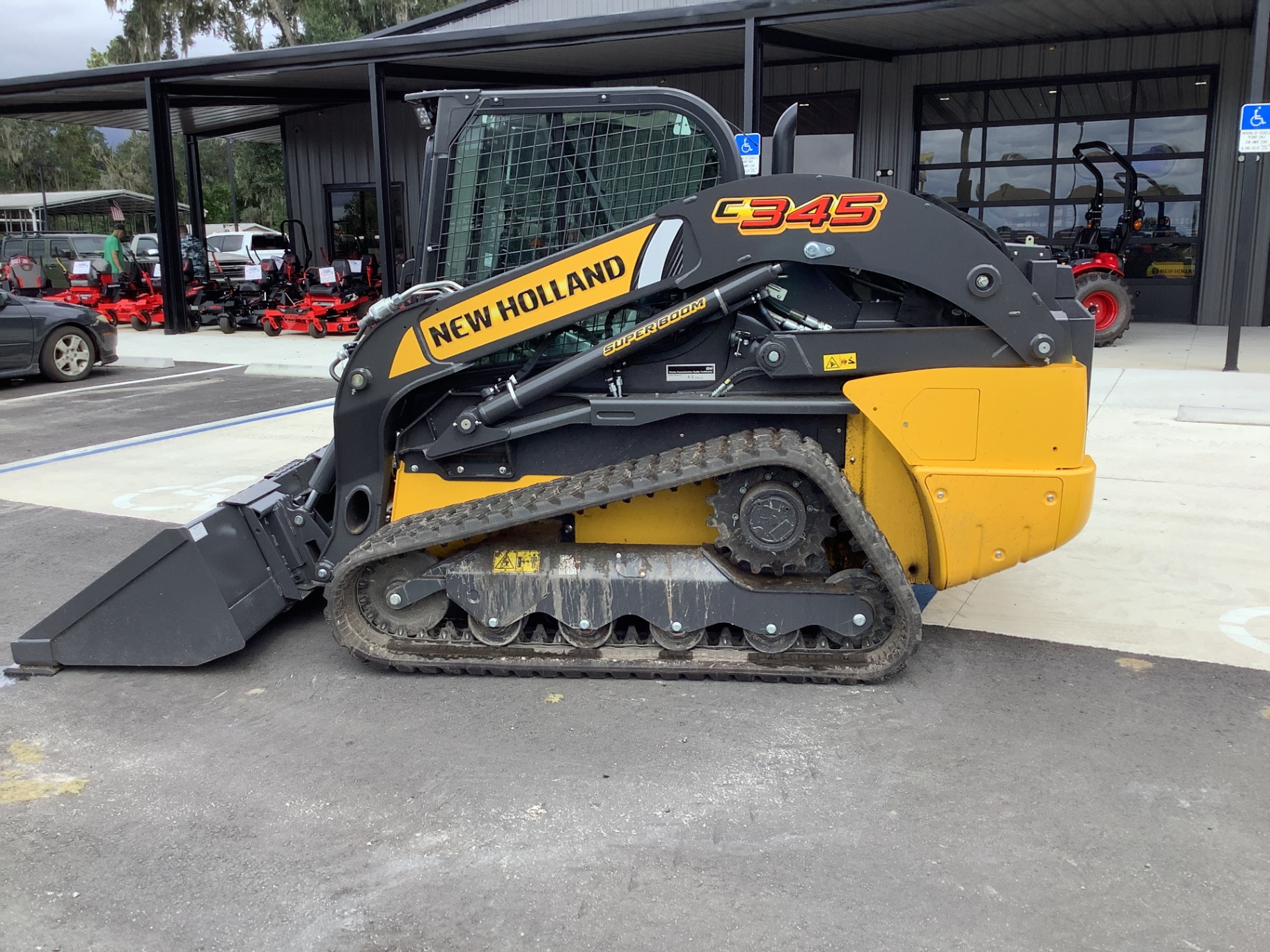 New Holland C345 compact track loader