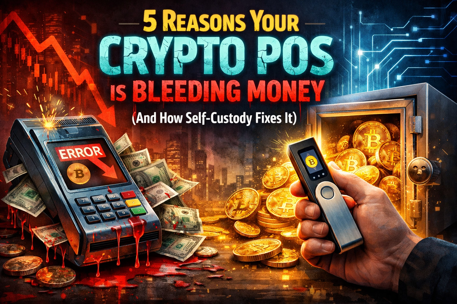 [HERO] 5 Reasons Your Crypto POS Is Bleeding Money (And How Self-Custody Fixes It)