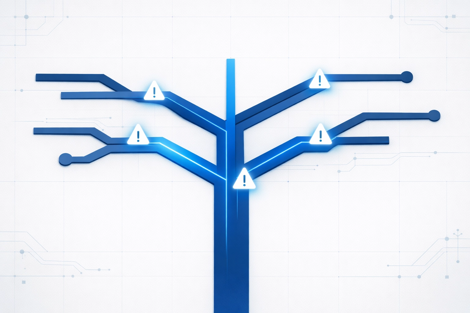 AI decision escalation pathway showing exception triggers and override protocols