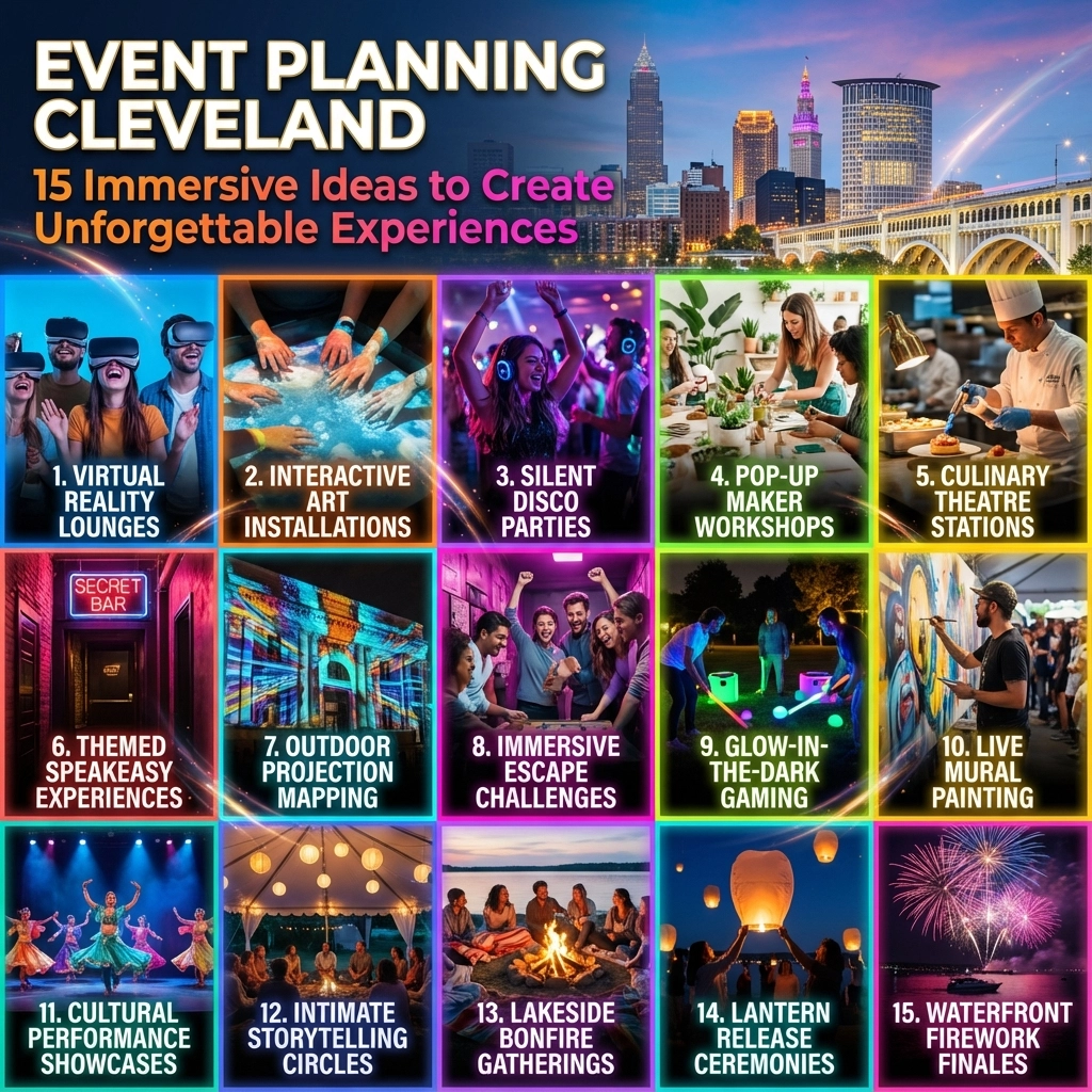 Event Planning Cleveland: 15 Immersive Ideas to Create Unforgettable Experiences