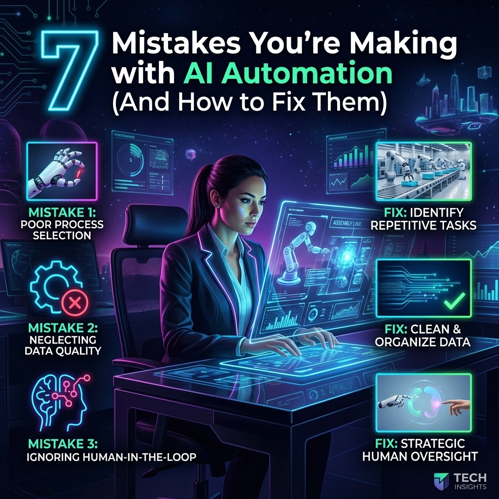 [HERO] 7 Mistakes You’re Making with AI Automation (And How to Fix Them)