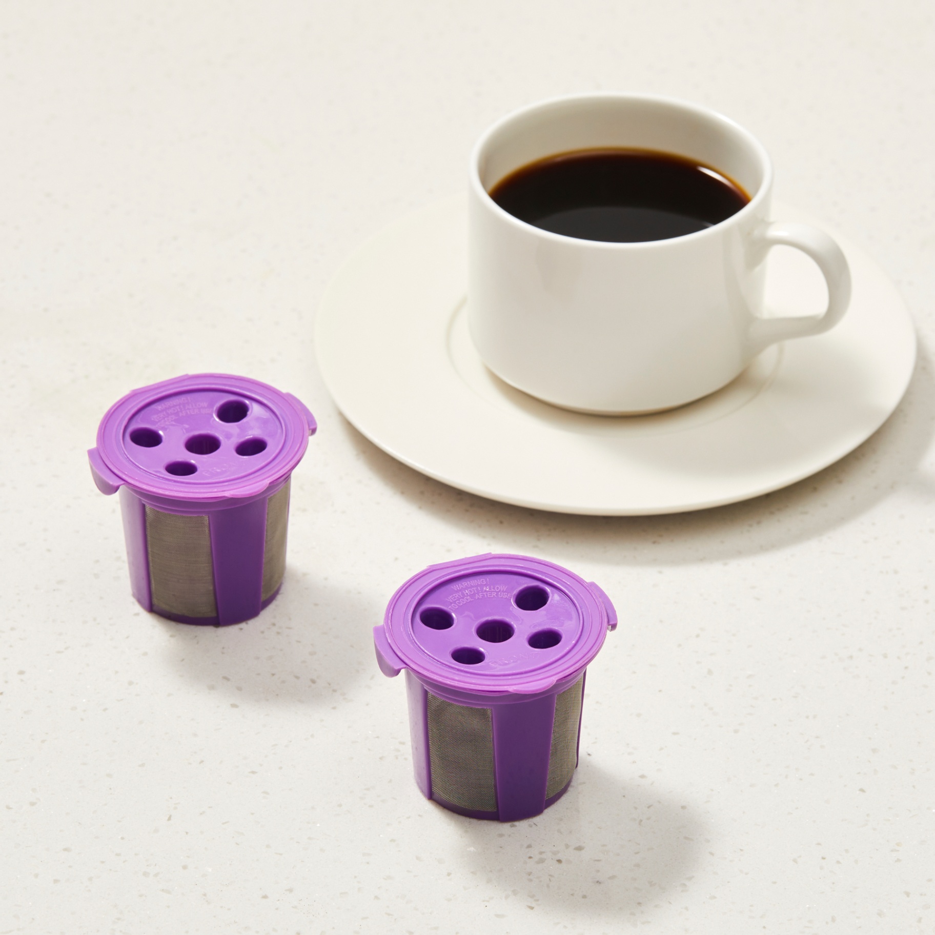 Reusable Purple Coffee Pods for Keurig