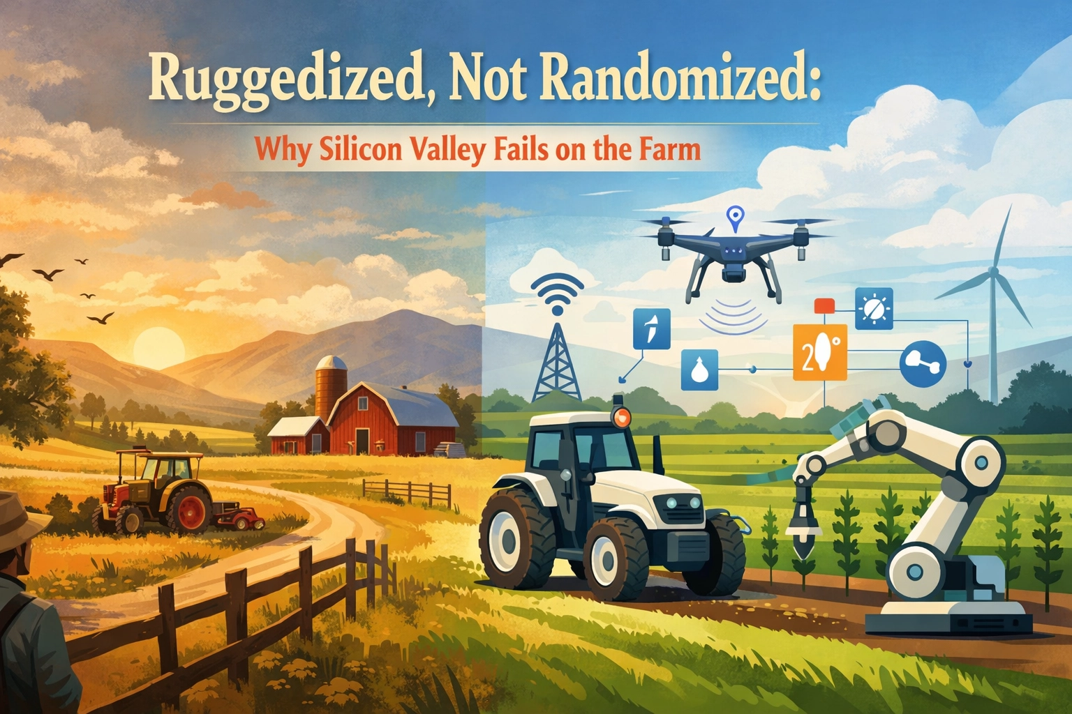 [HERO] Ruggedized, Not Randomized: Why Silicon Valley Fails on the Farm