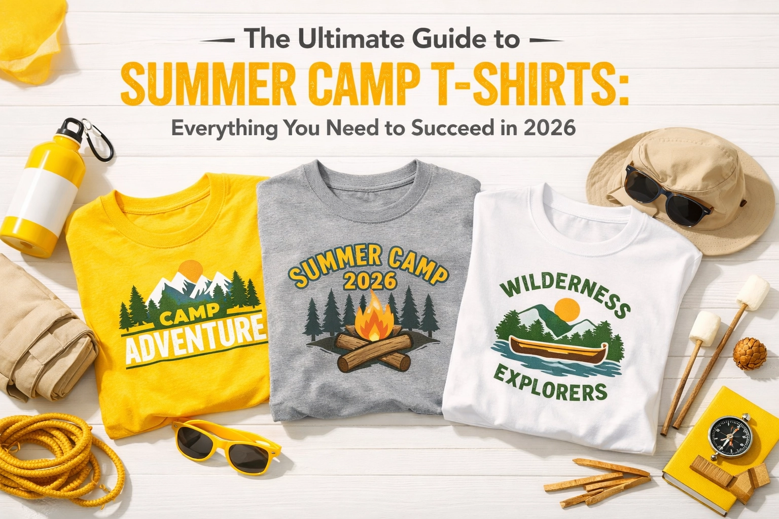 [HERO] The Ultimate Guide to Summer Camp T-shirts: Everything You Need to Succeed in 2026