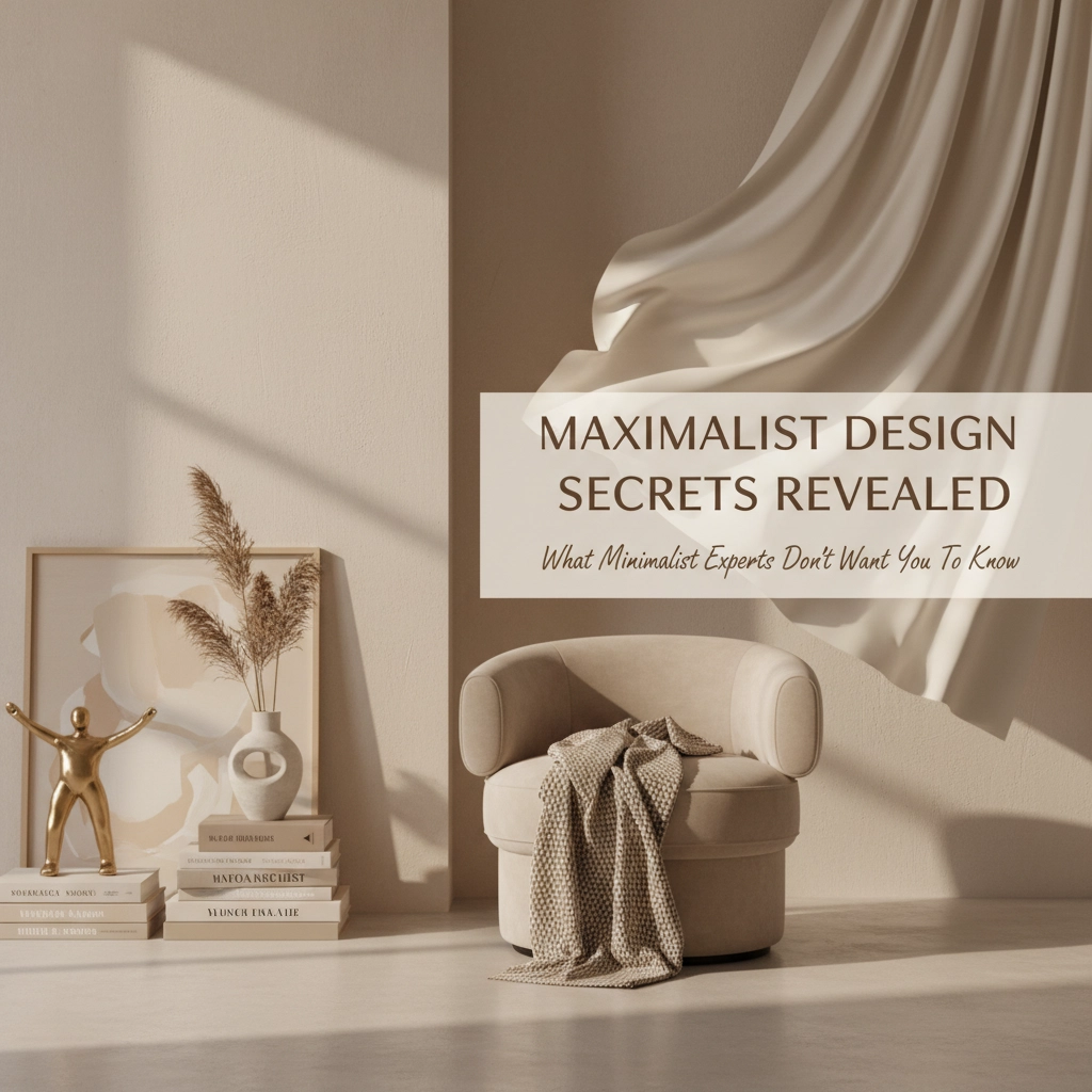 Maximalist Design Secrets Revealed: What Minimalist Experts Don't Want You to Know