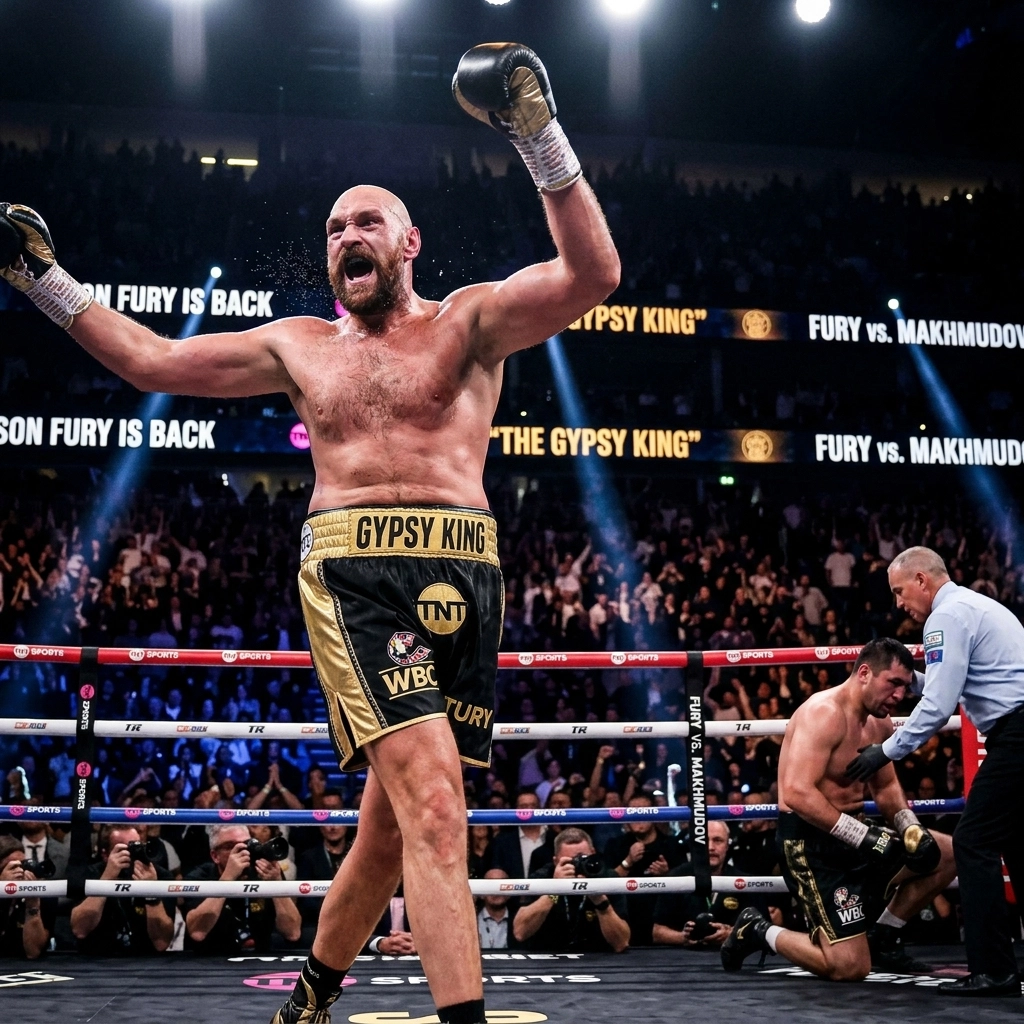 [HERO] Tyson Fury is Back: The Gypsy King Dominates Makhmudov and Eyes AJ