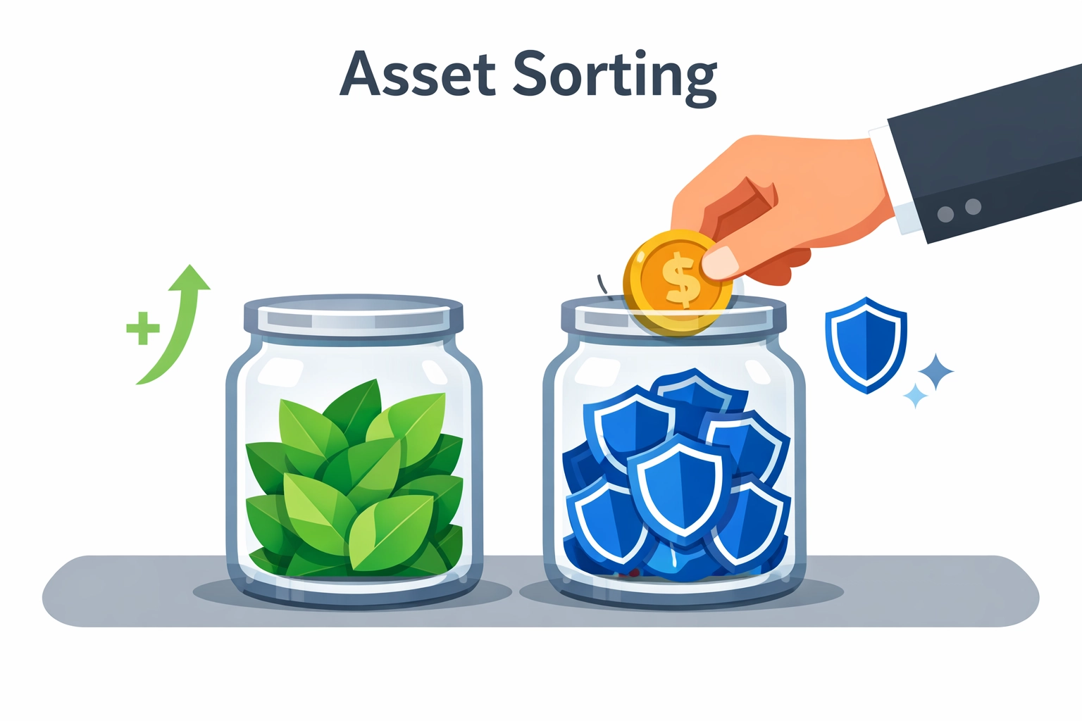Conceptual illustration of asset location and tax-efficient investing strategies for 2026.