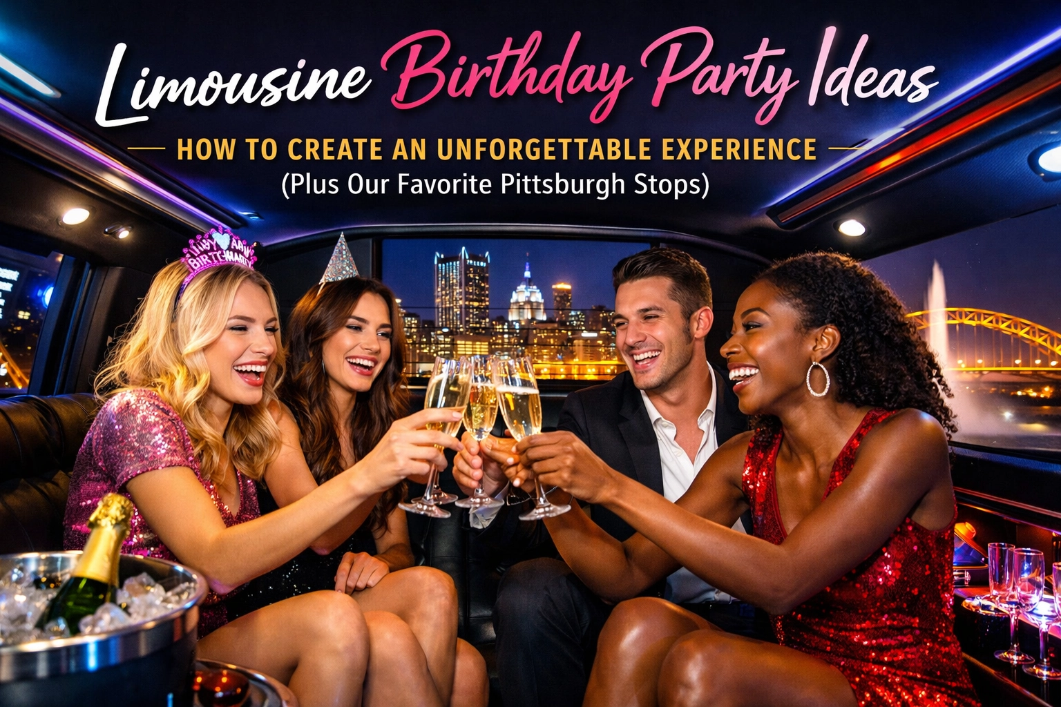[HERO] Limousine Birthday Party Ideas: How to Create an Unforgettable Experience (Plus Our Favorite Pittsburgh Stops)