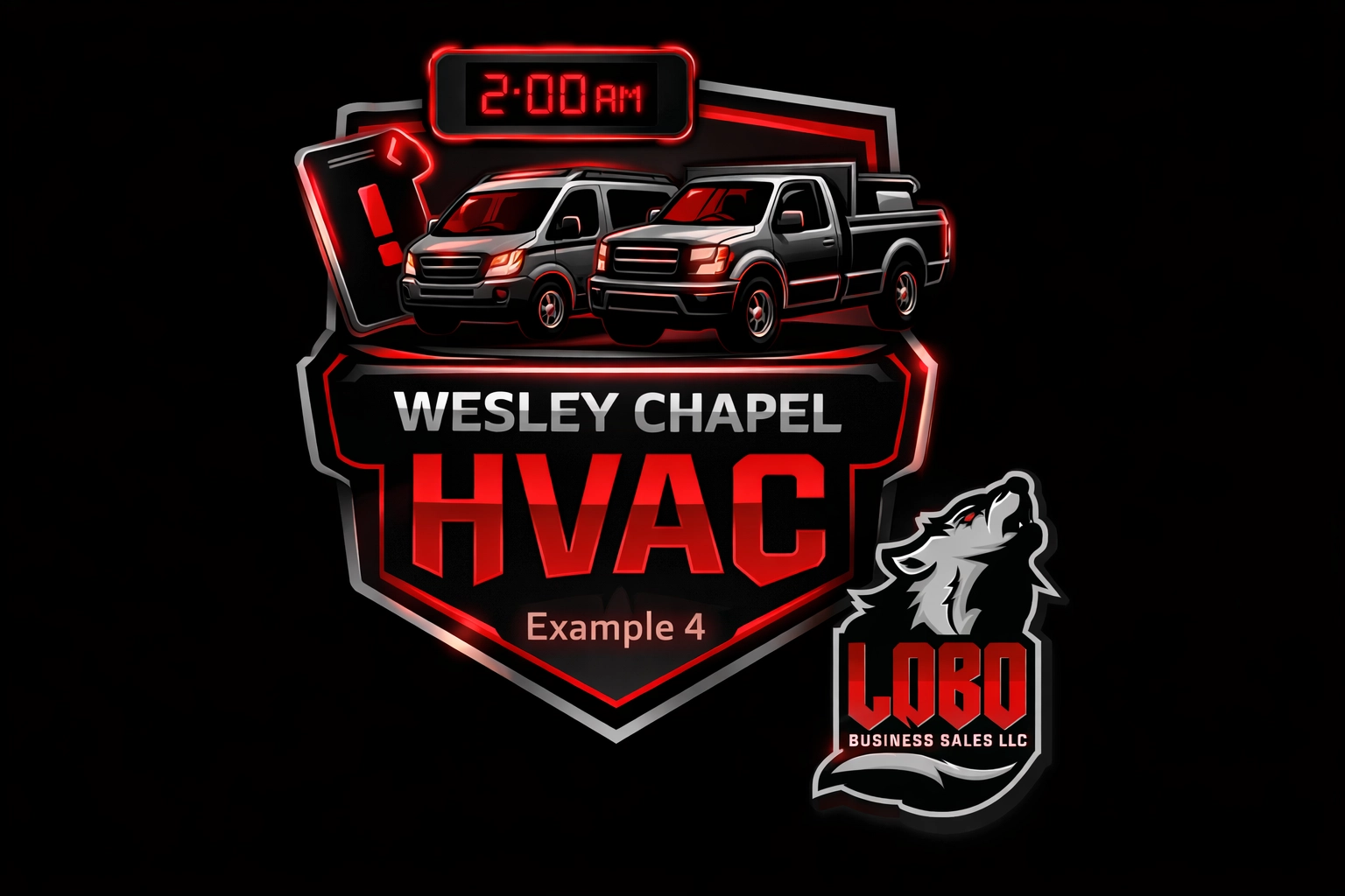 Wesley Chapel HVAC service trucks and 2 AM emergency calls showing business owner burnout