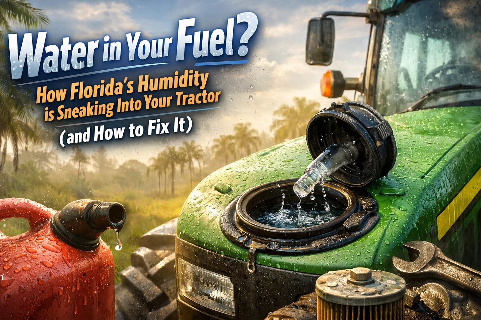 [HERO] Water in Your Fuel? How Florida's Humidity is Sneaking Into Your Tractor (and How to Fix It)