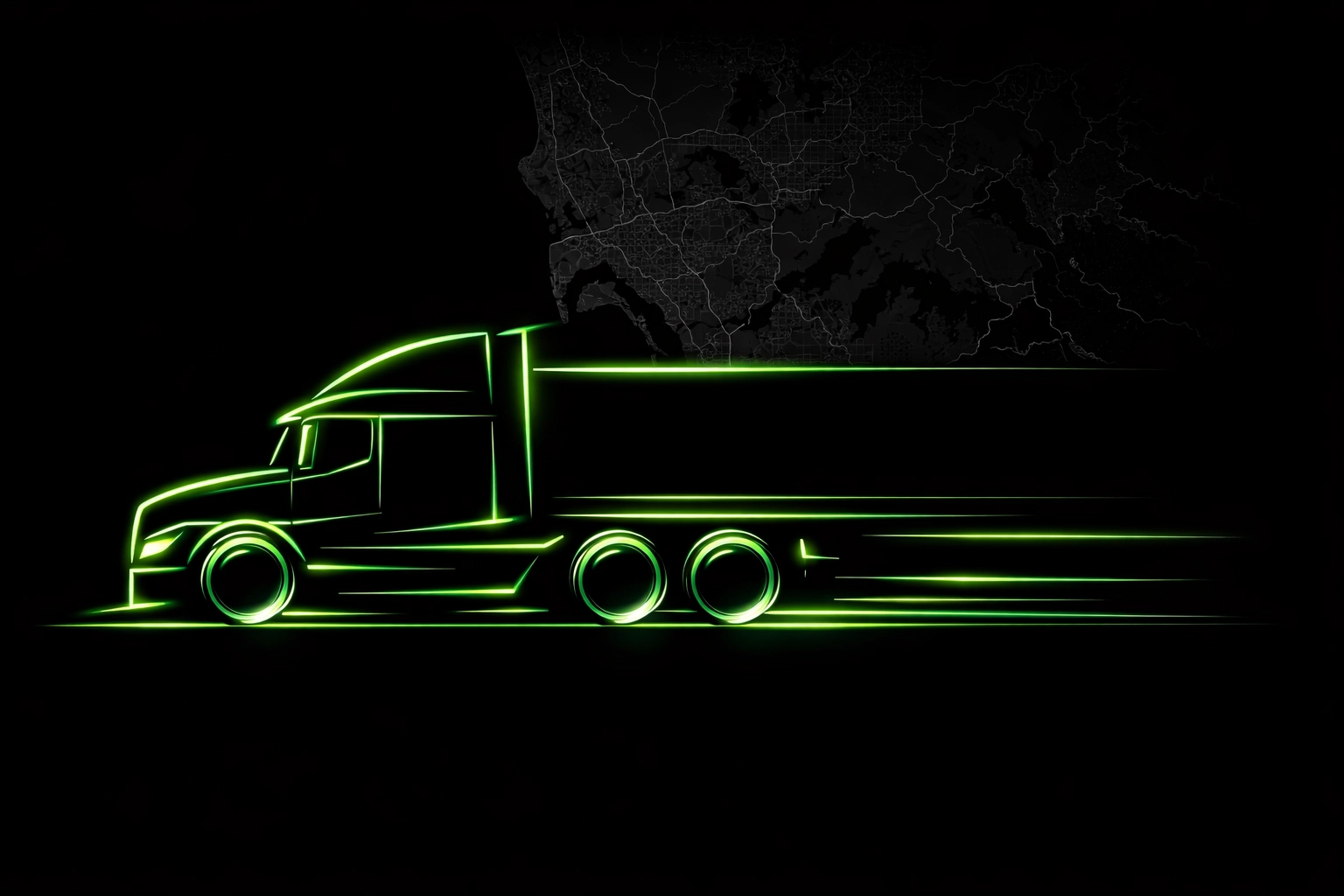 Professional junk hauling truck silhouette for San Diego directory listing leads.
