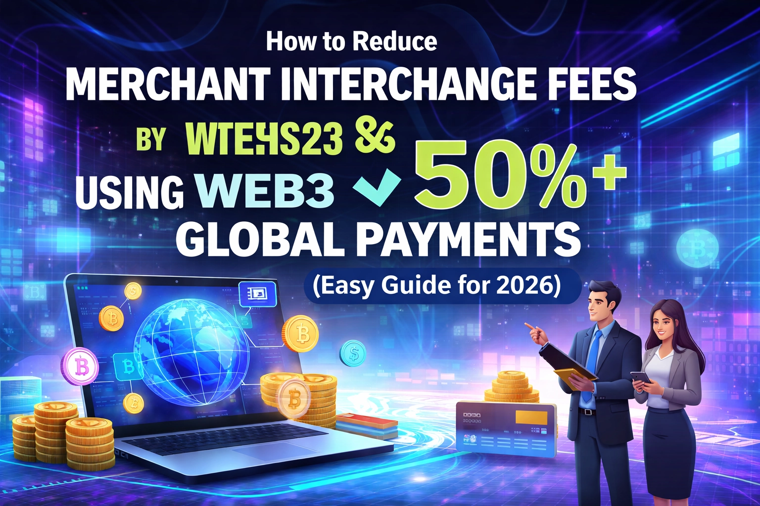 [HERO] How to Reduce Merchant Interchange Fees by 50%+ Using Web3 Global Payments (Easy Guide for 2026)