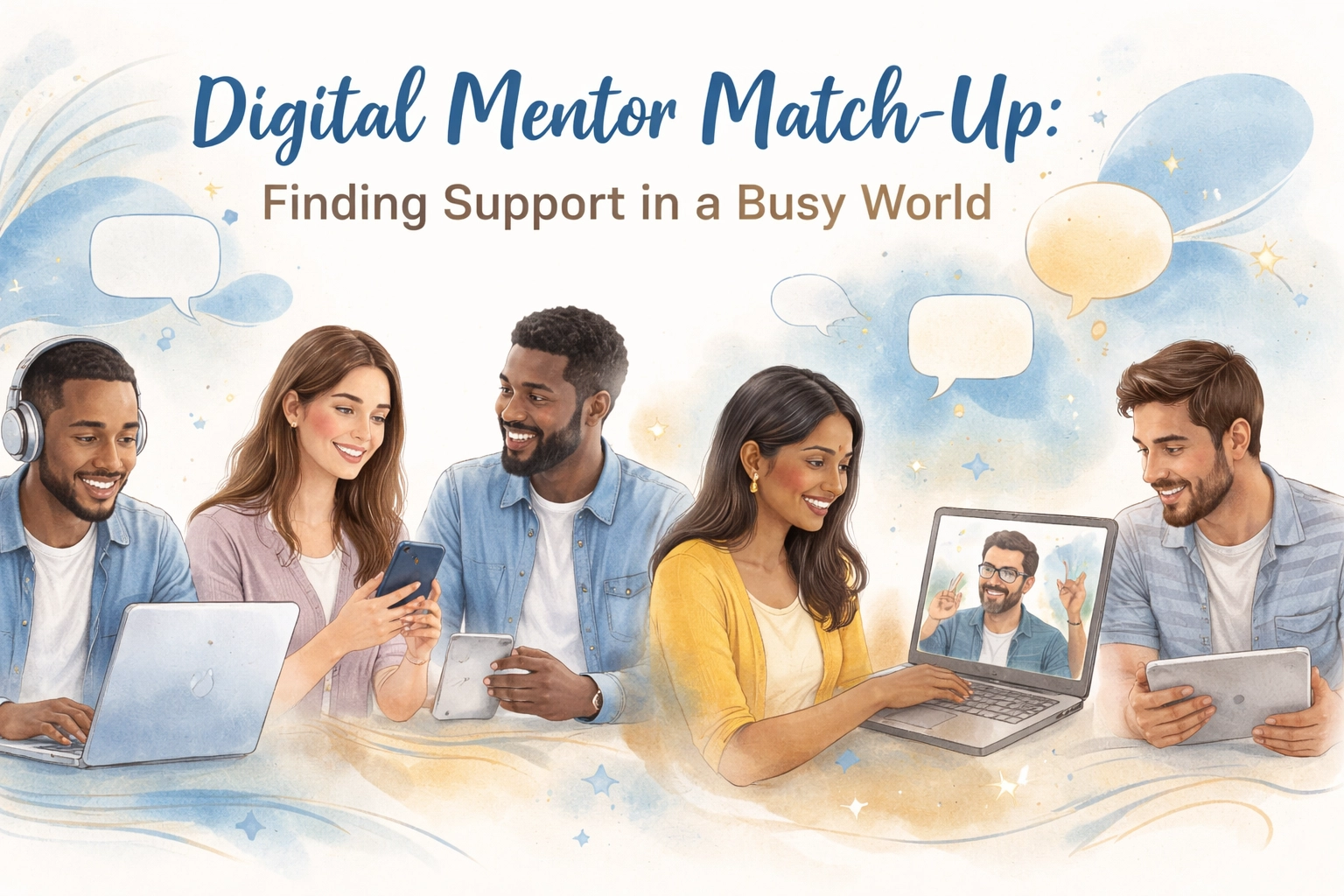 [HERO] Digital Mentor Match-Up: Finding Support in a Busy World