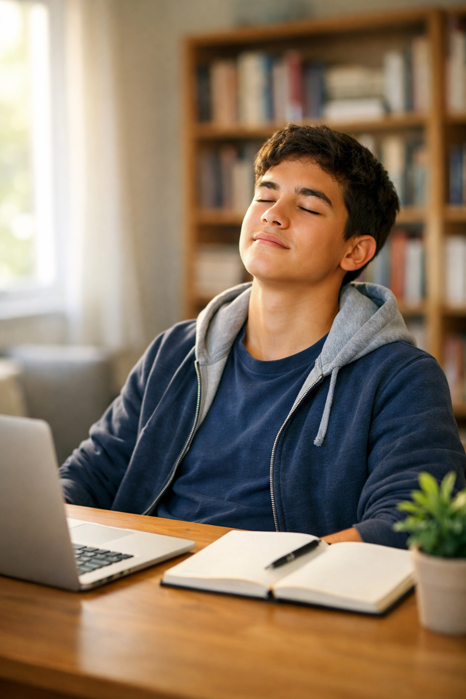 A student uses visualization to stop procrastinating and build a focused SAT test-day mindset.