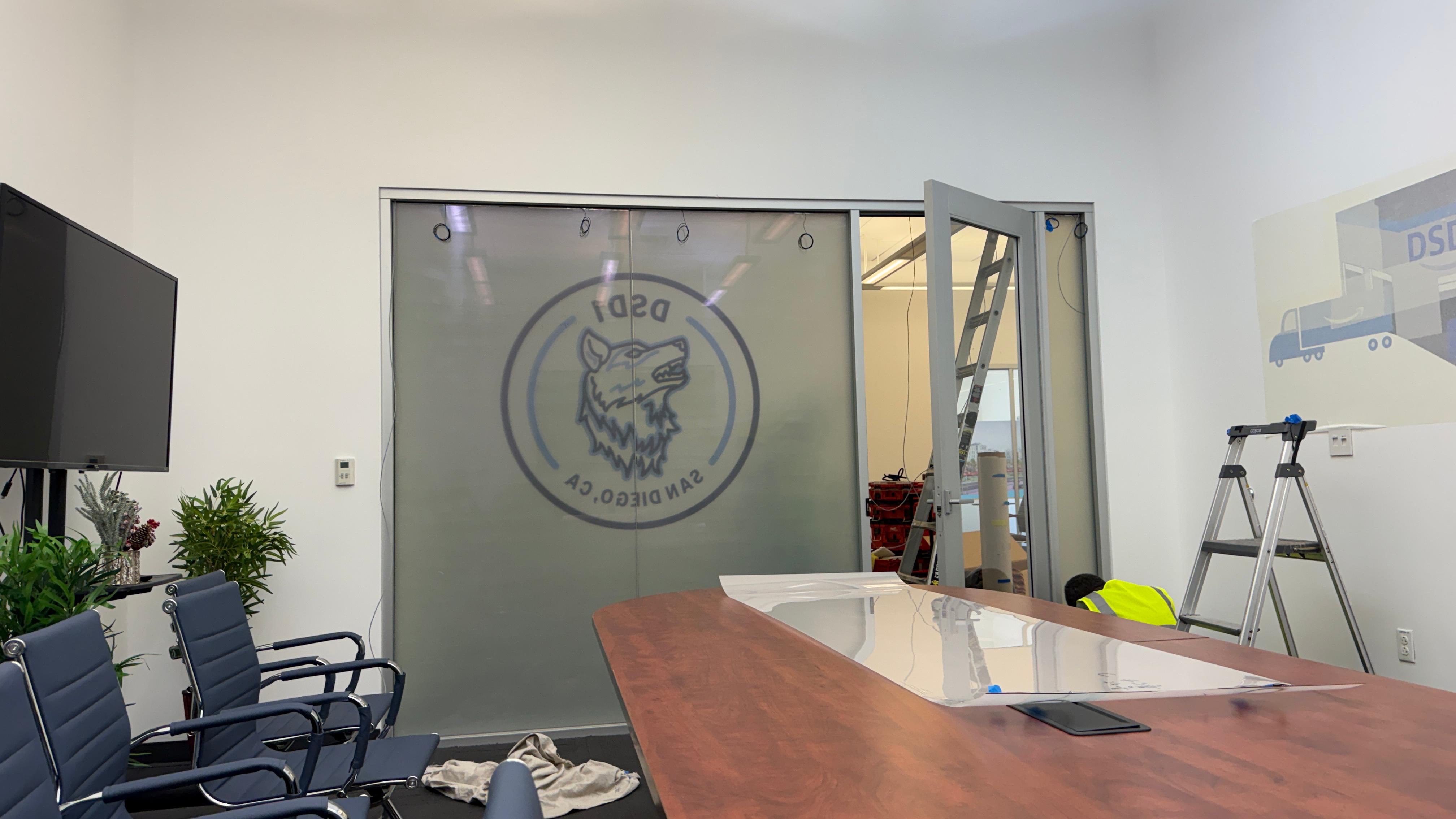 Conference Room Smart Film Installation