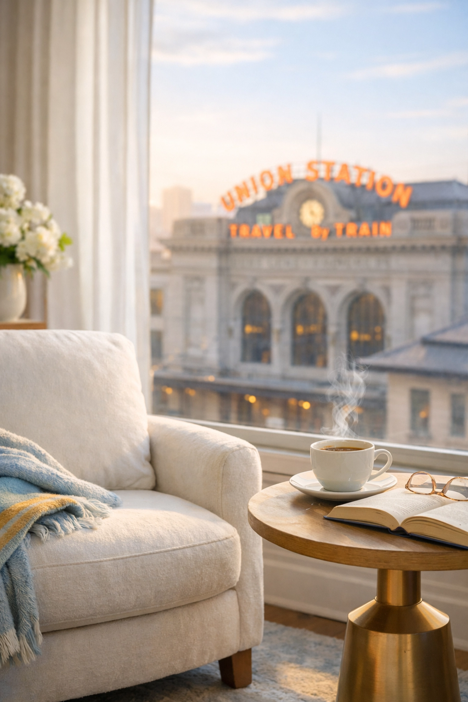 A relaxing, clean Worcester apartment interior achieved through top-rated Maid services Worcester.