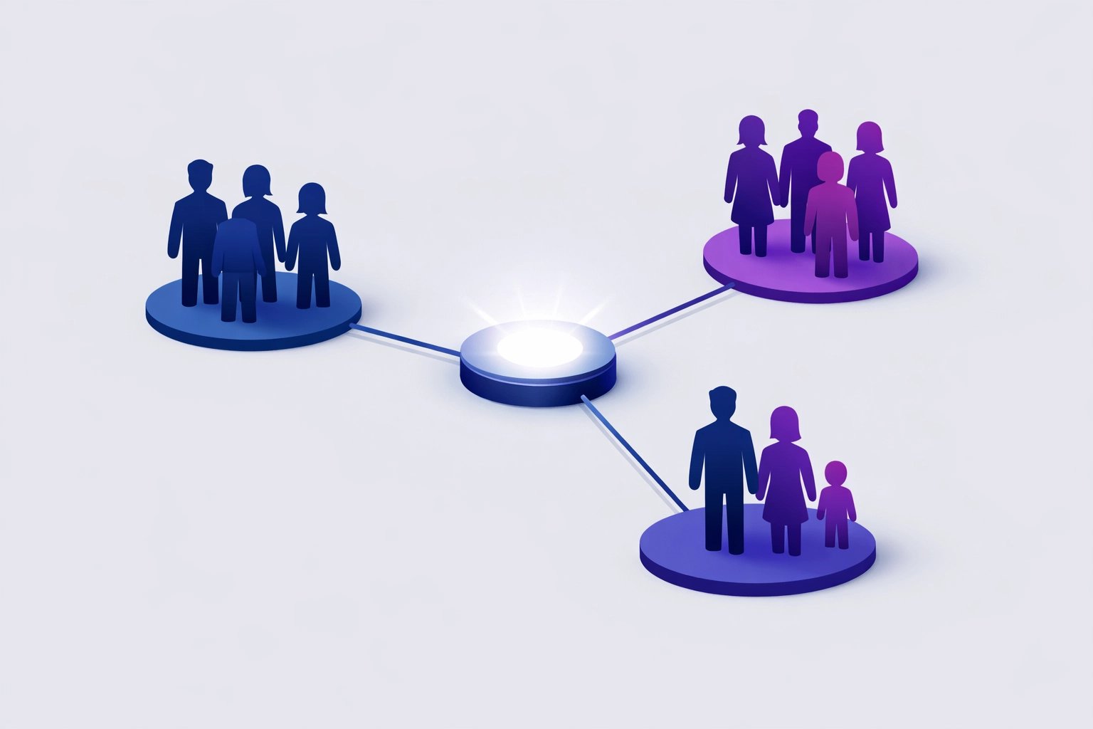 Visual representation of customer data segmentation and RFM modeling for a personalized ecommerce marketing strategy.