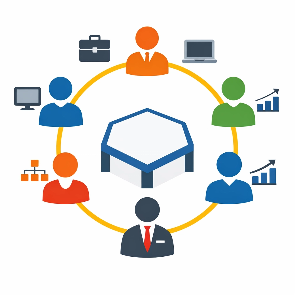 HRIS stakeholder collaboration across HR, IT, Finance, and executives