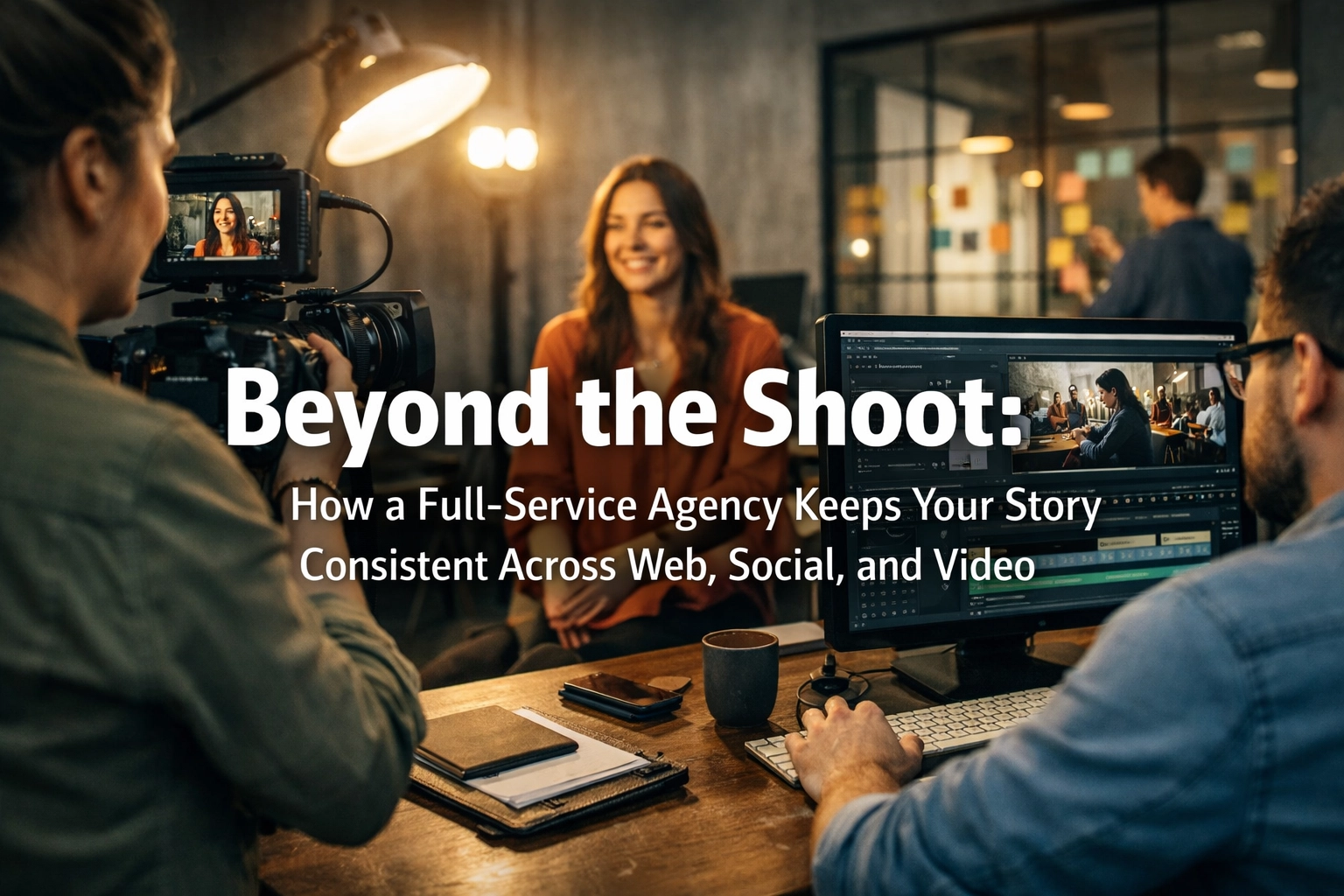 [HERO] Beyond the Shoot: How a Full-Service Agency Keeps Your Story Consistent Across Web, Social, and Video