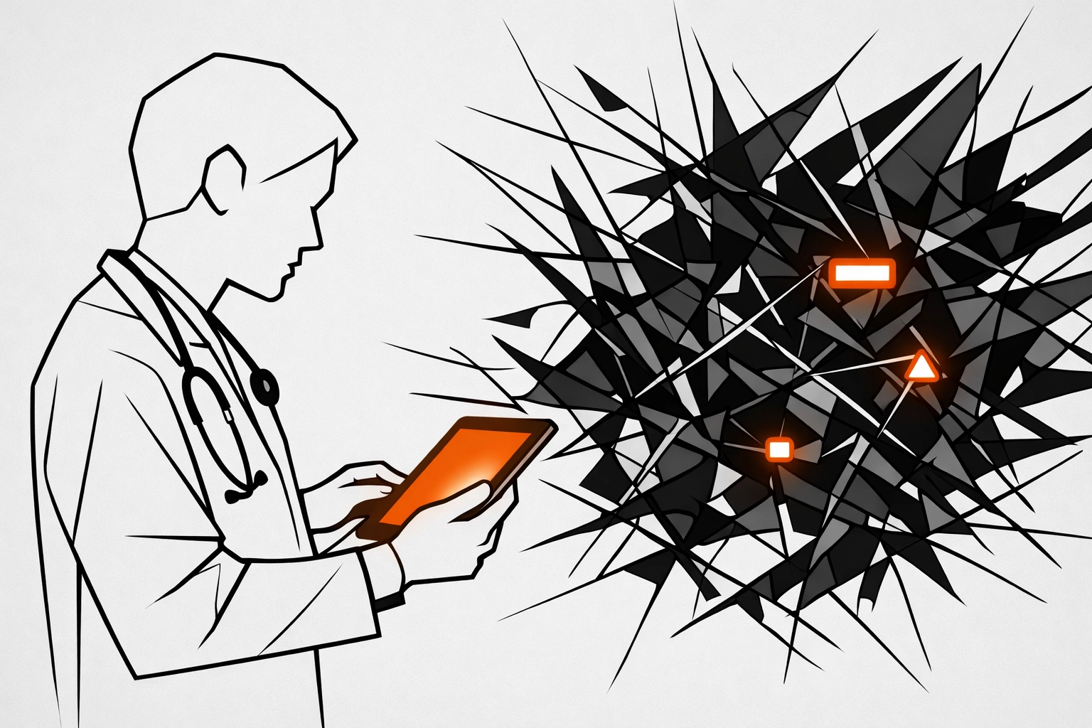 Home health professional facing technical friction and digital obstacles that need it support for small business.