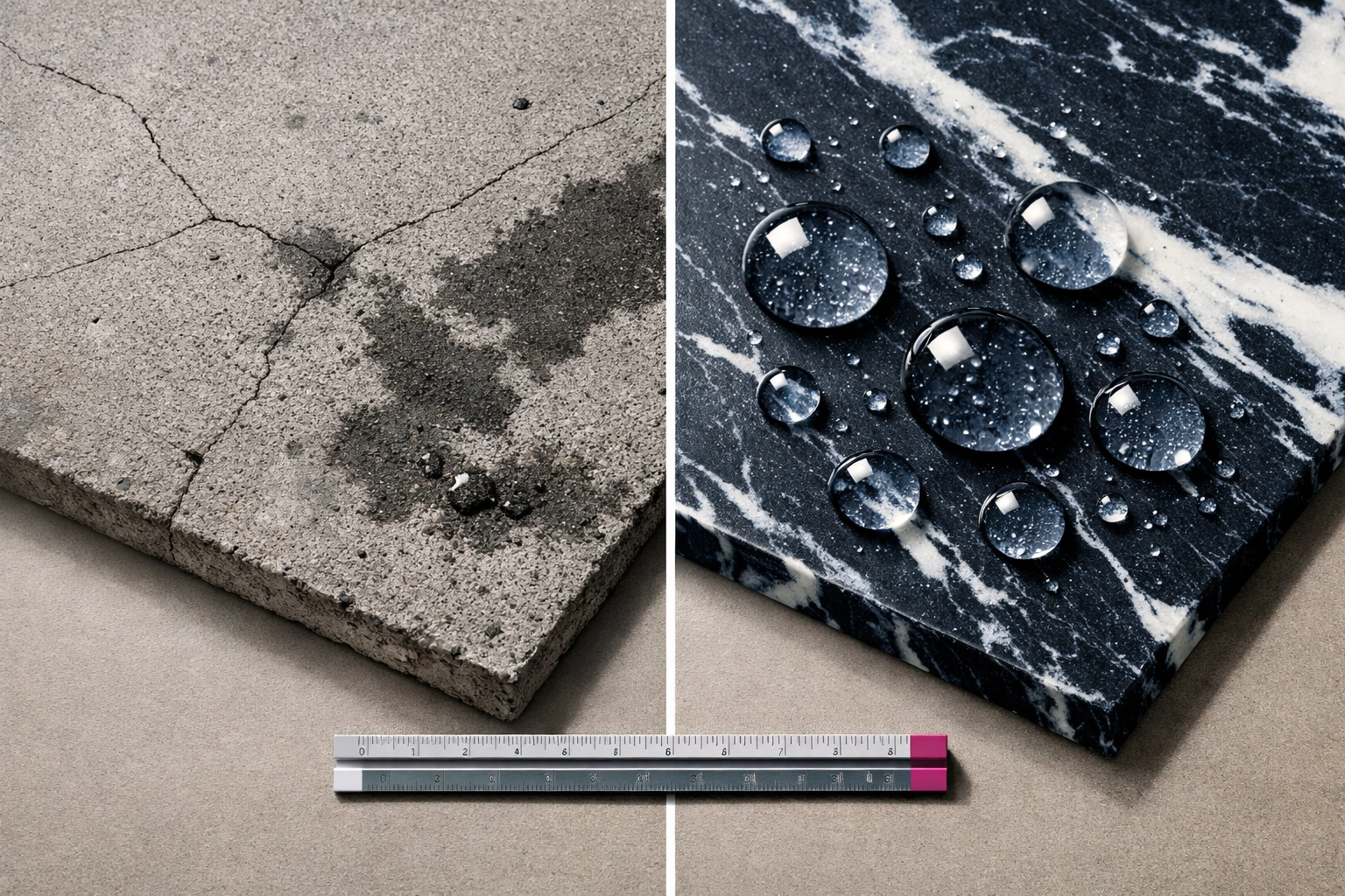 Comparison of recycled plastic vs concrete structural water resistance for durable infrastructure projects.