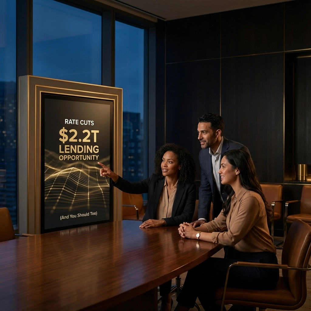 Rate Cuts Coming: Why Everyone Is Talking About the $2.2 Trillion Lending Opportunity (And You Should Too)