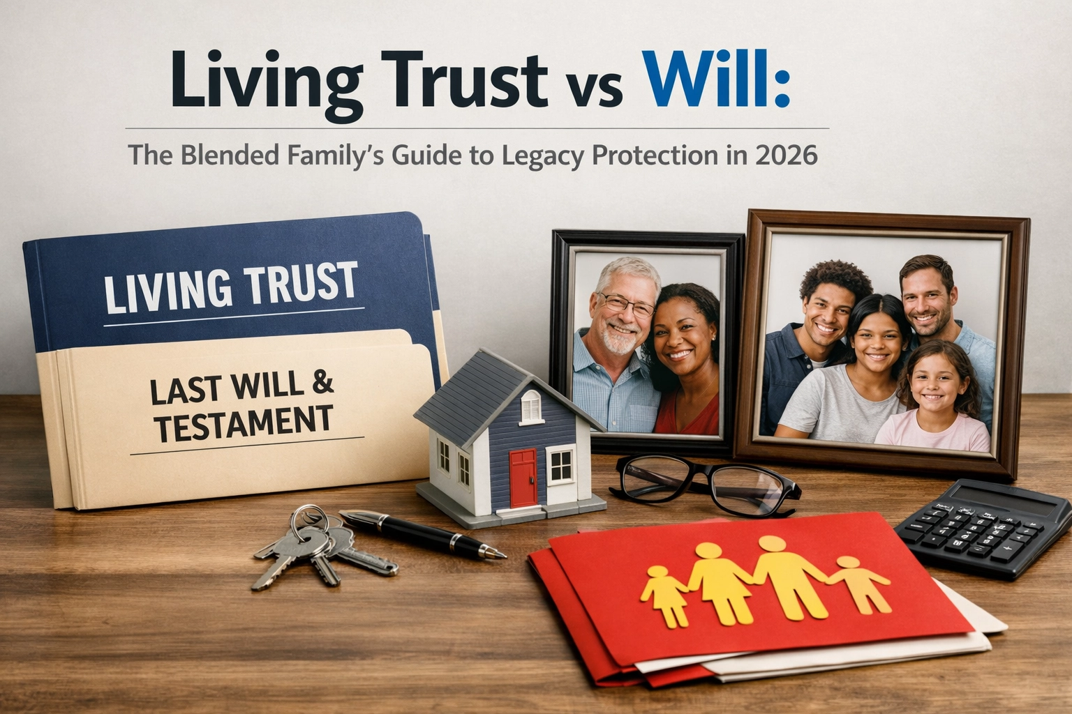 [HERO] Living Trust vs Will: The Blended Family’s Guide to Legacy Protection in 2026