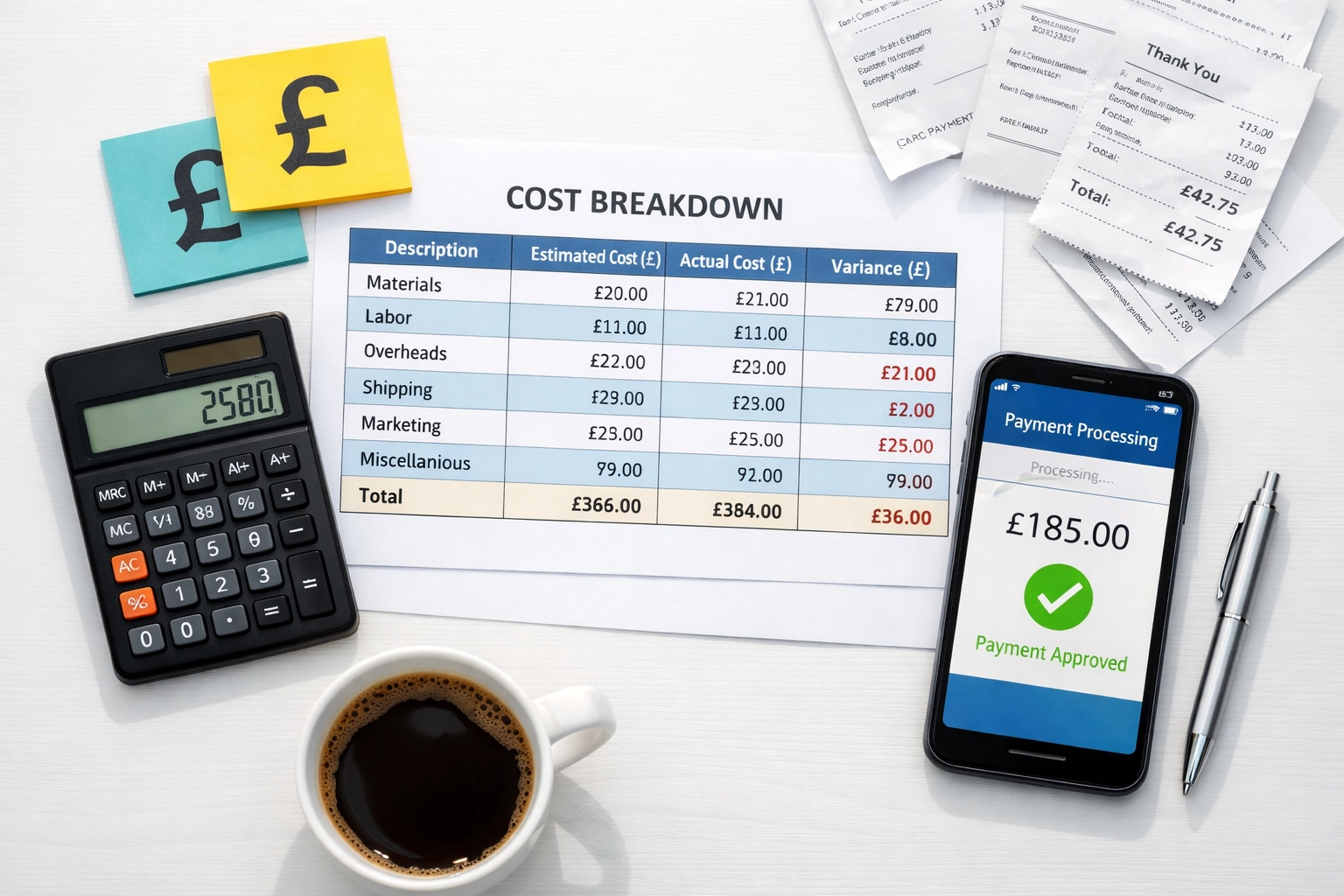 Monthly POS system costs breakdown showing hidden fees and charges