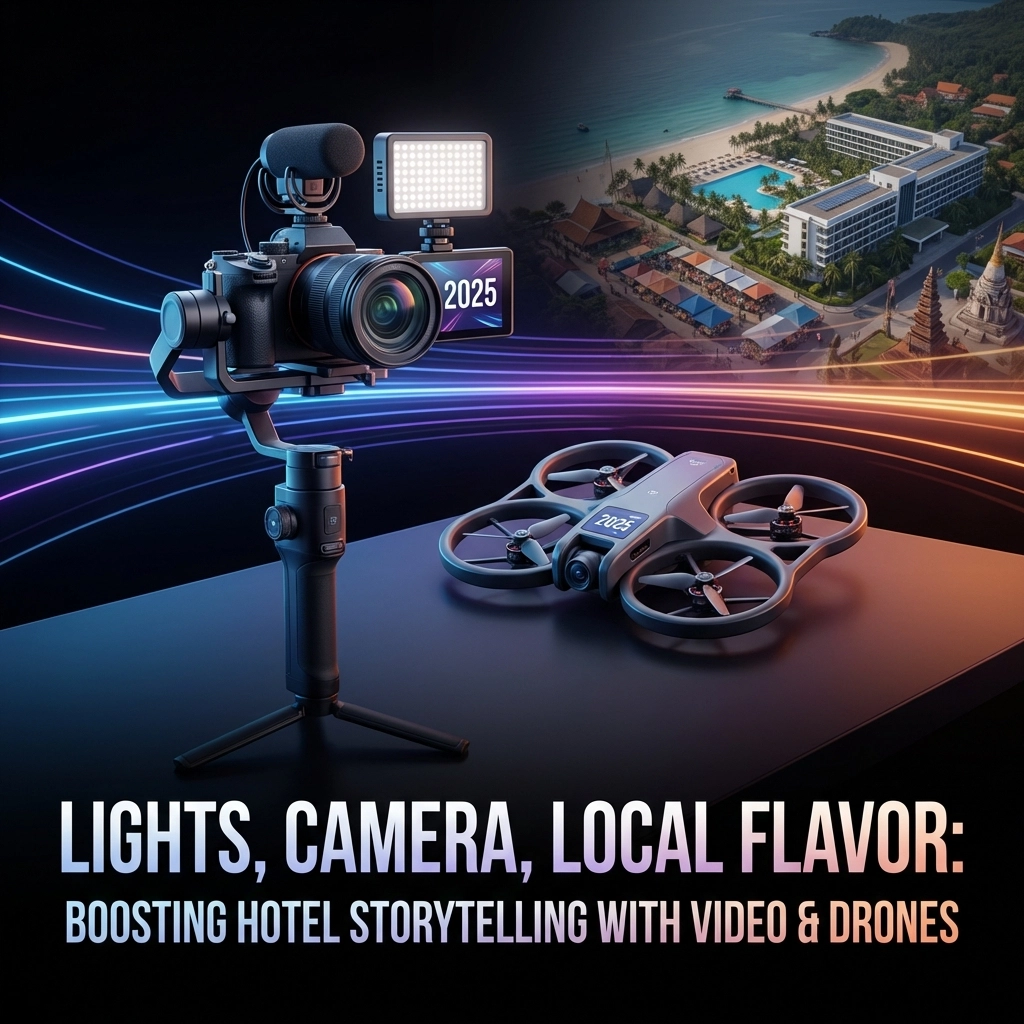Lights, Camera, Local Flavor: Boosting Hotel Storytelling with Video & Drones
