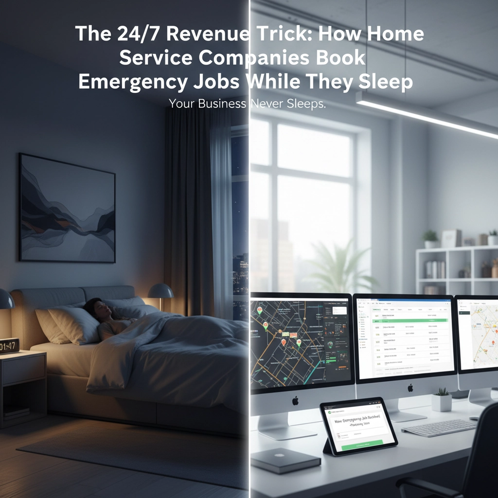 The 24/7 Revenue Trick: How Home Service Companies Book Emergency Jobs While They Sleep