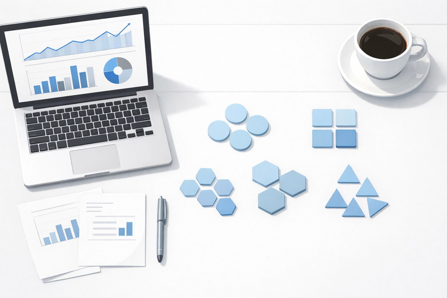 SEO competitive analysis workspace showing keyword research and analytics data