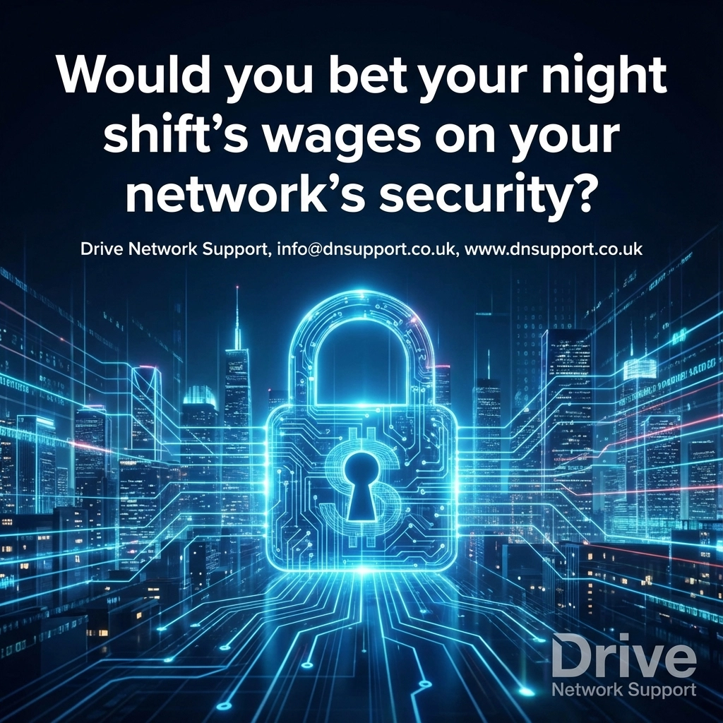 Would you bet your night shift's wages on your network's security?