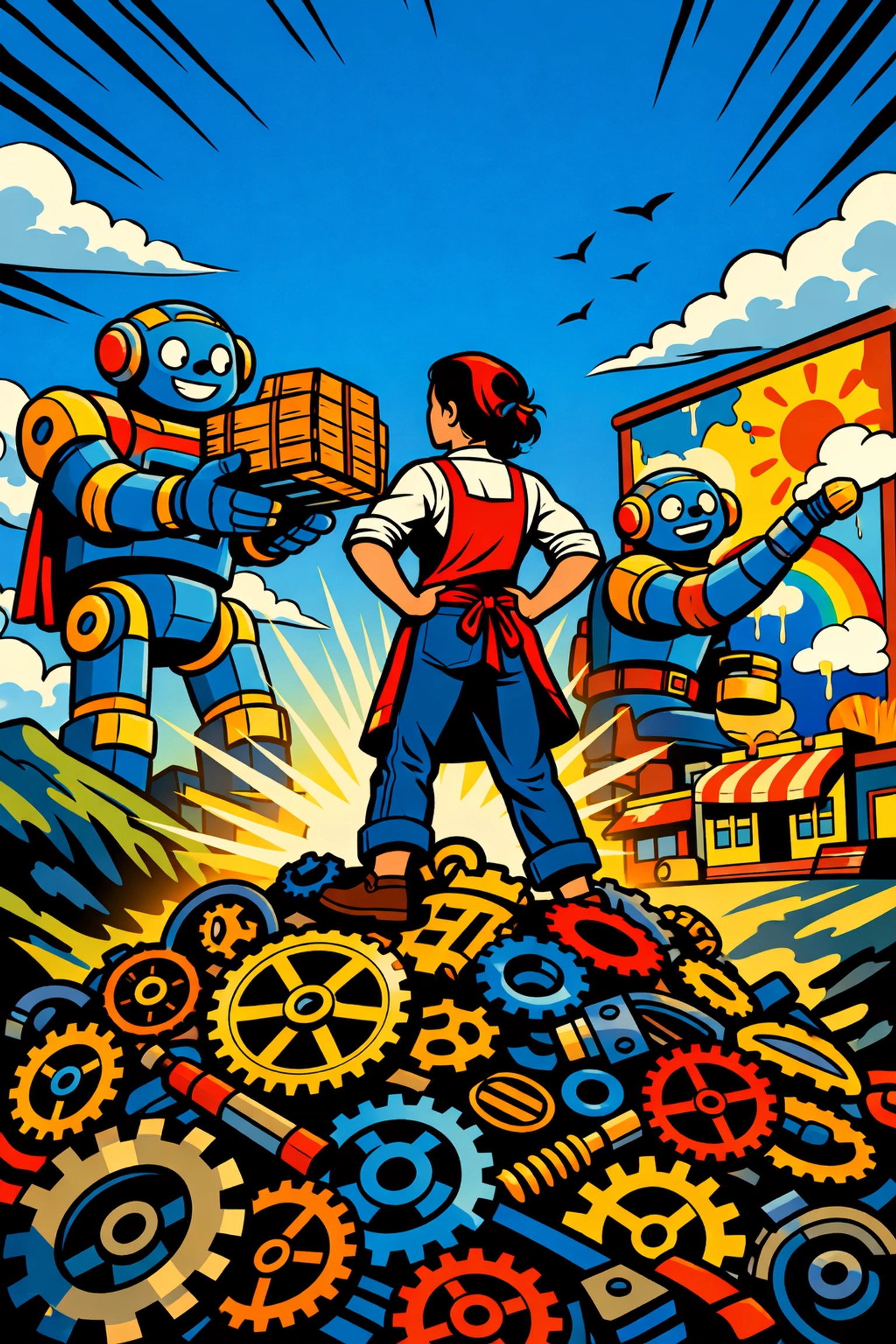 Small business owner scaling their brand with powerful business automation tools for marketing growth.