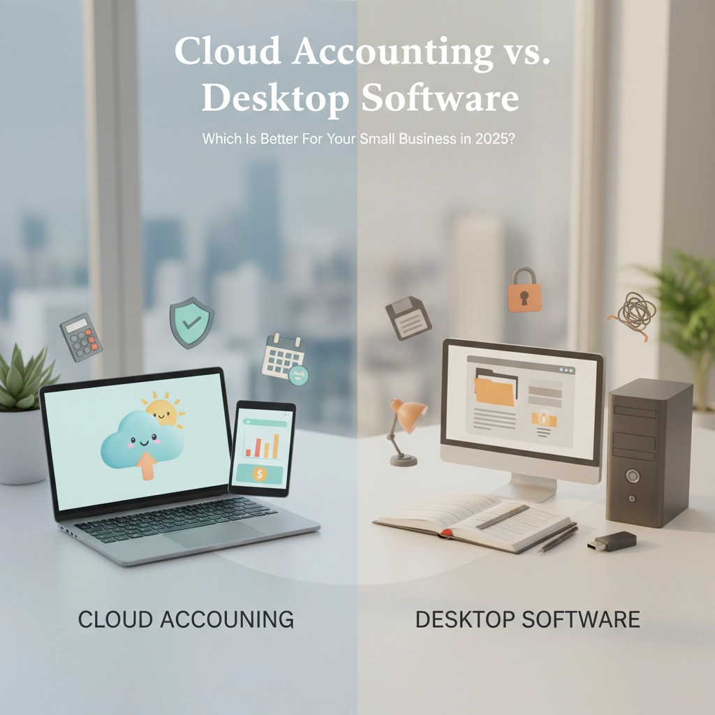 Cloud Accounting vs. Desktop Software: Which Is Better For Your Small Business in 2025?