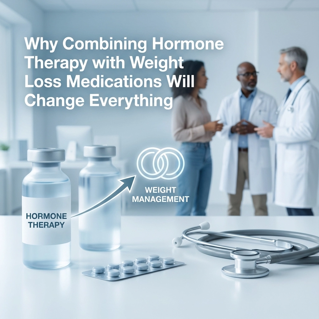 Woman confident after weight loss and hormone therapy