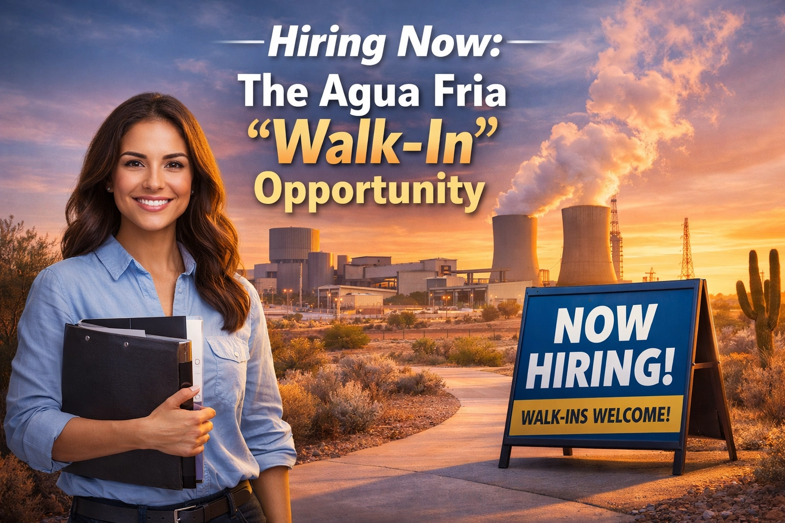[HERO] Hiring Now: The Agua Fria "Walk-In" Opportunity