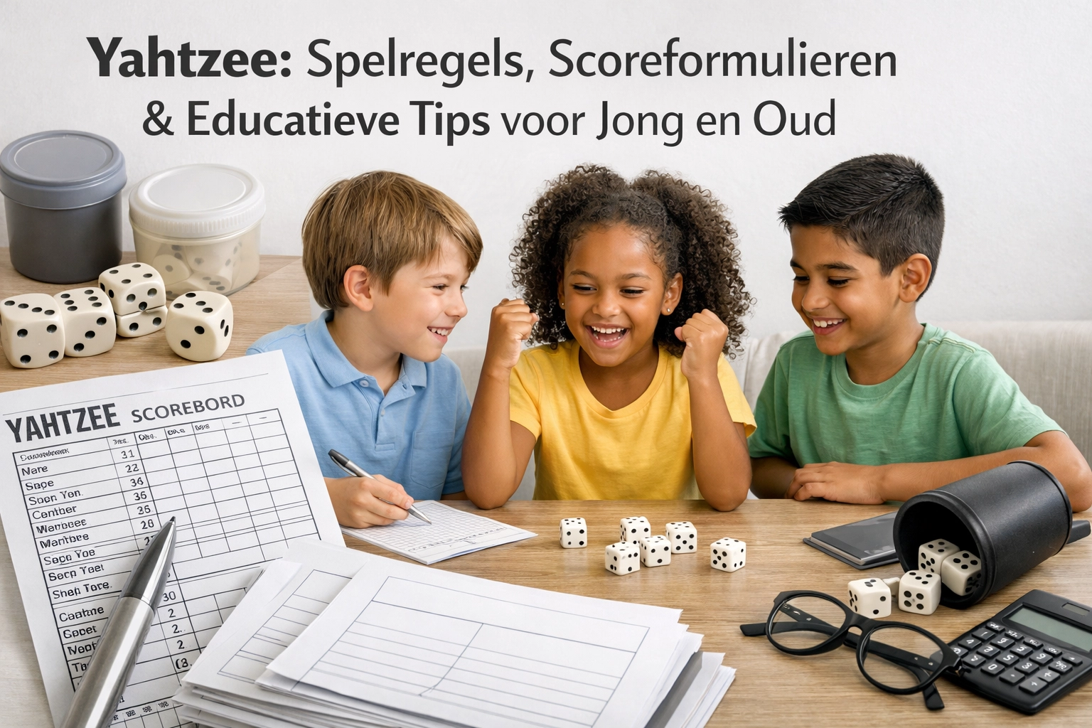 [HERO] Yahtzee: Spelregels, Scoreformulieren & Educatieve Tips voor Jong en Oud