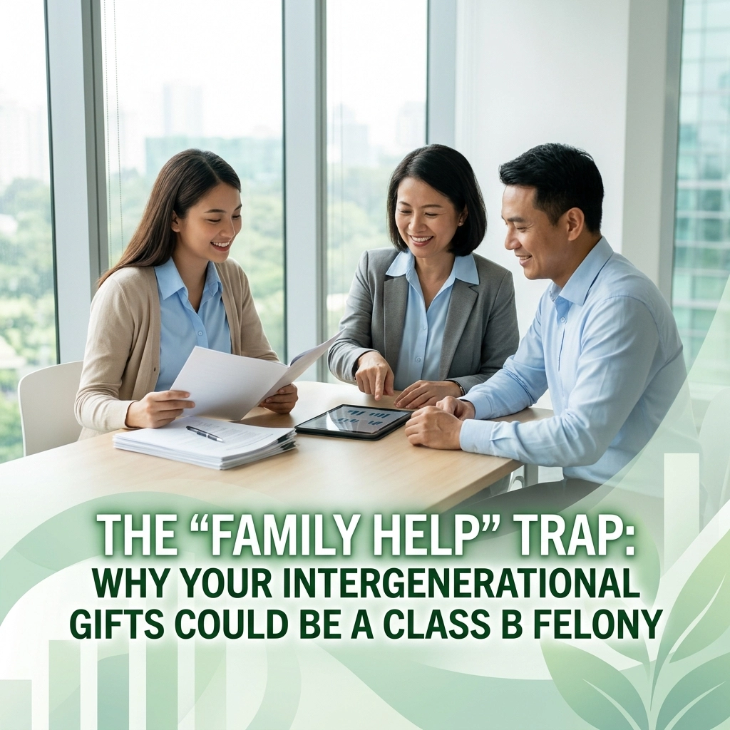 [HERO] The "Family Help" Trap: Why Your Intergenerational Gifts Could Be a Class B Felony