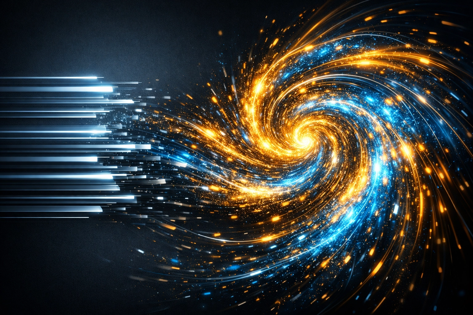 Abstract digital art showing the shift from traditional card rails to a modern stablecoin settlement layer.