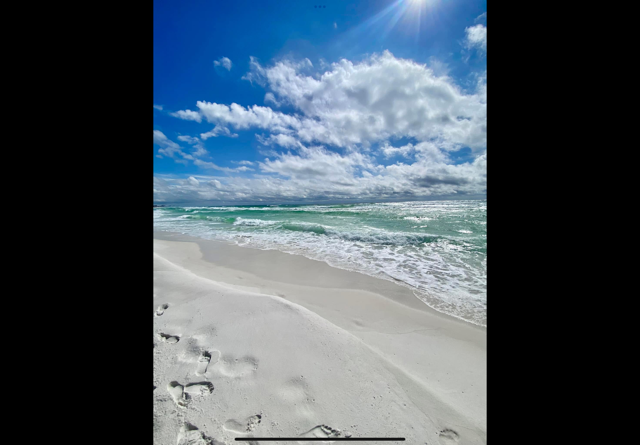 Emerald Coast Beach Scene