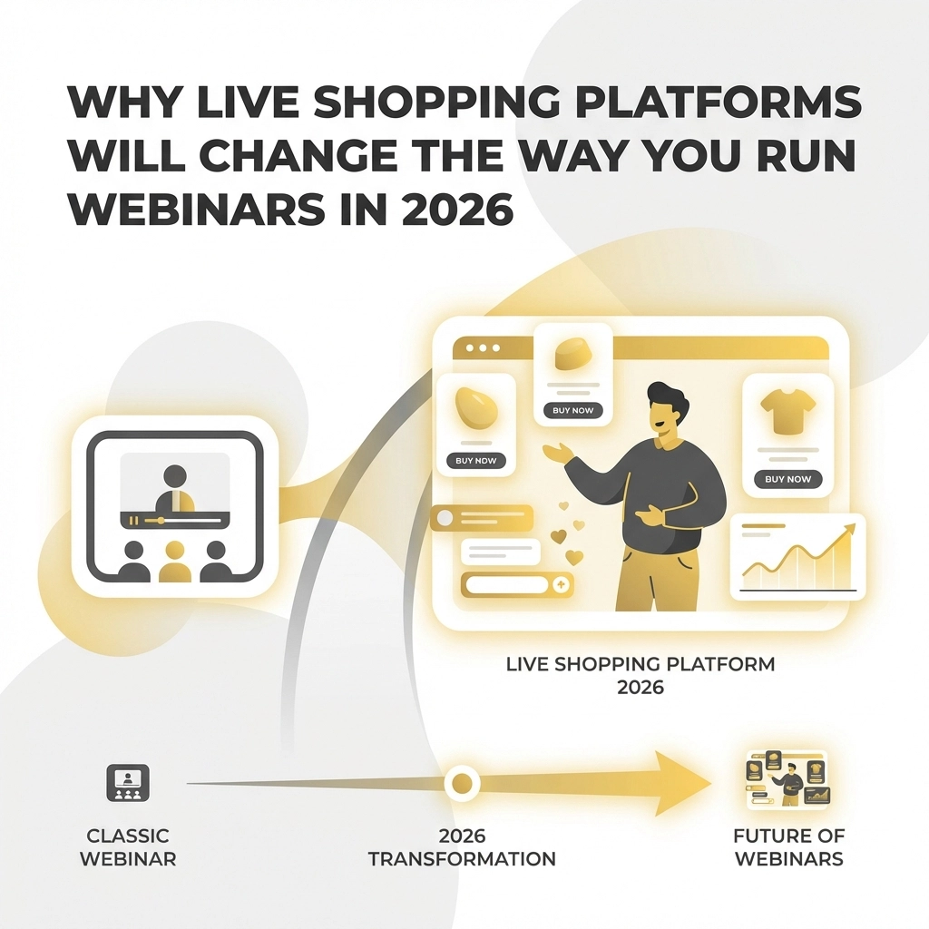 [HERO] Why Live Shopping Platforms Will Change the Way You Run Webinars in 2026