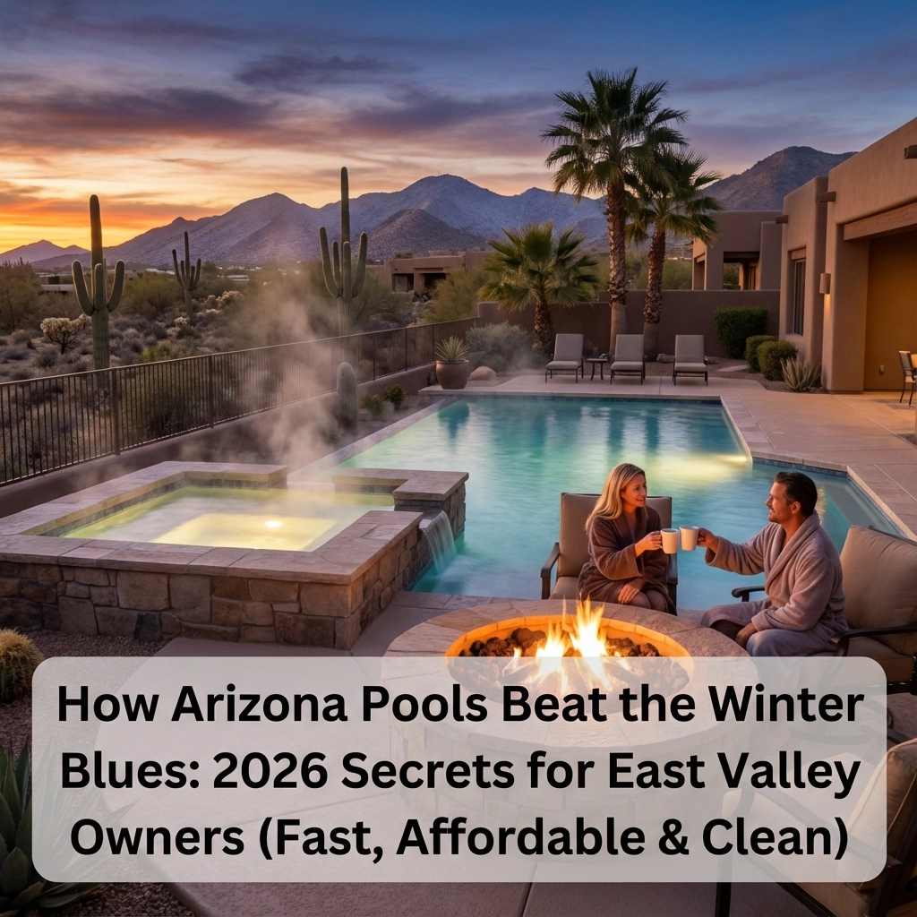 How Arizona Pools Beat the Winter Blues: 2026 Secrets for East Valley Owners (Fast, Affordable & Clean)