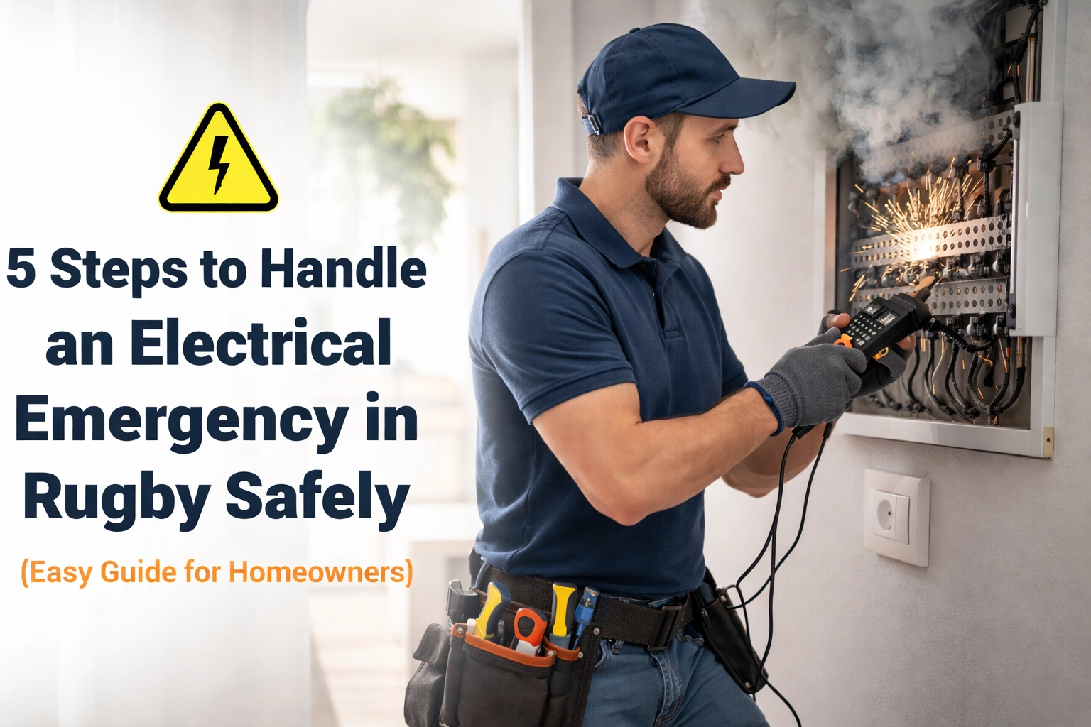 [HERO] 5 Steps to Handle an Electrical Emergency in Rugby Safely (Easy Guide for Homeowners)