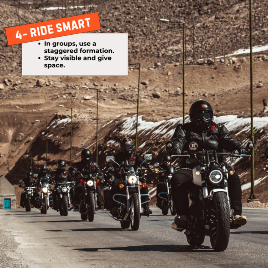 Motorcycle Group Touring Safety