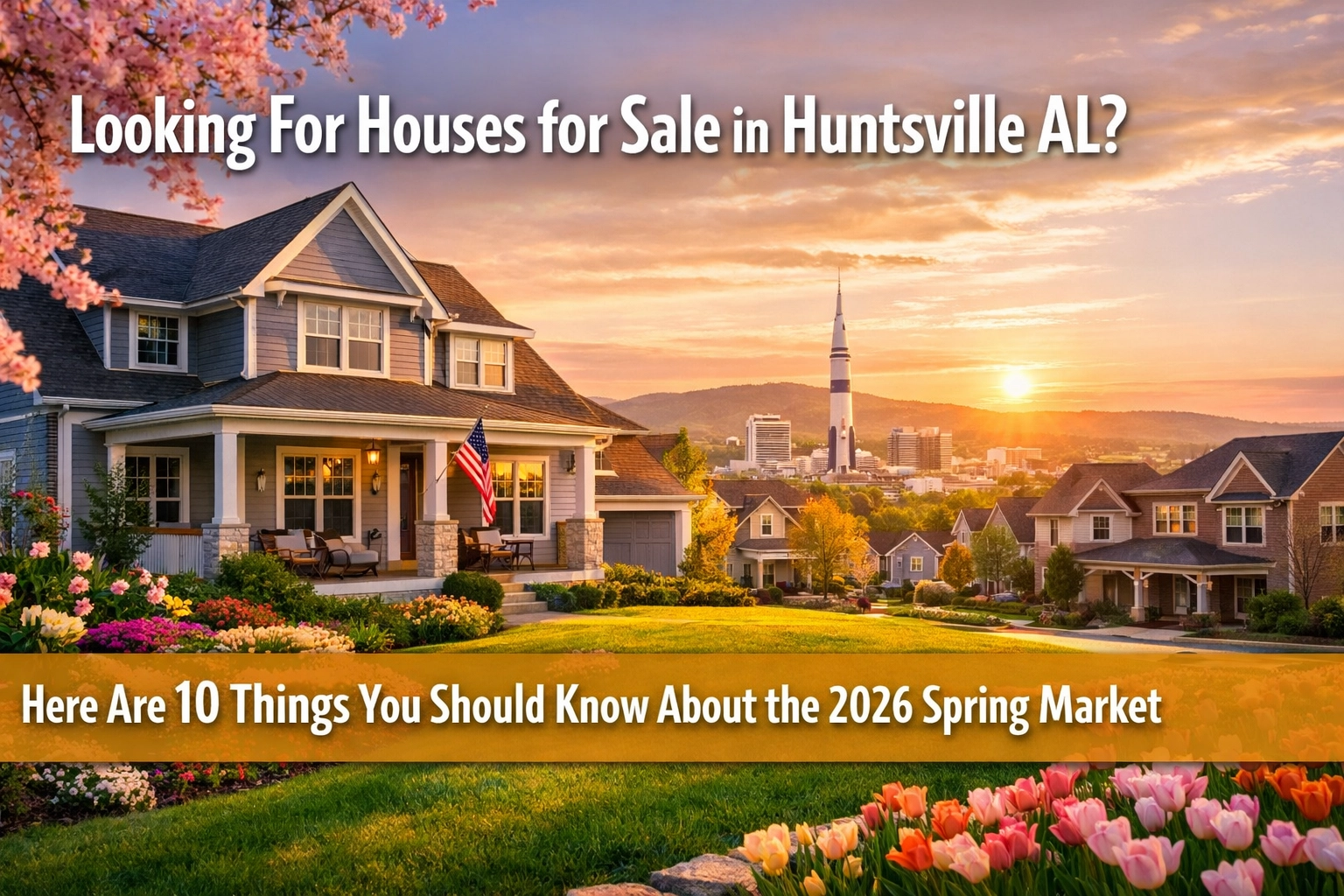 [HERO] Looking For Houses for Sale in Huntsville AL? Here Are 10 Things You Should Know About the 2026 Spring Market