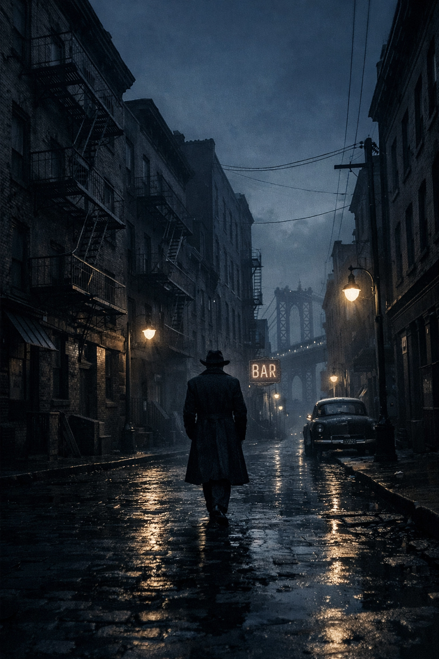 1950s Brooklyn street scene depicting the gritty setting of Last Exit to Brooklyn queer fiction