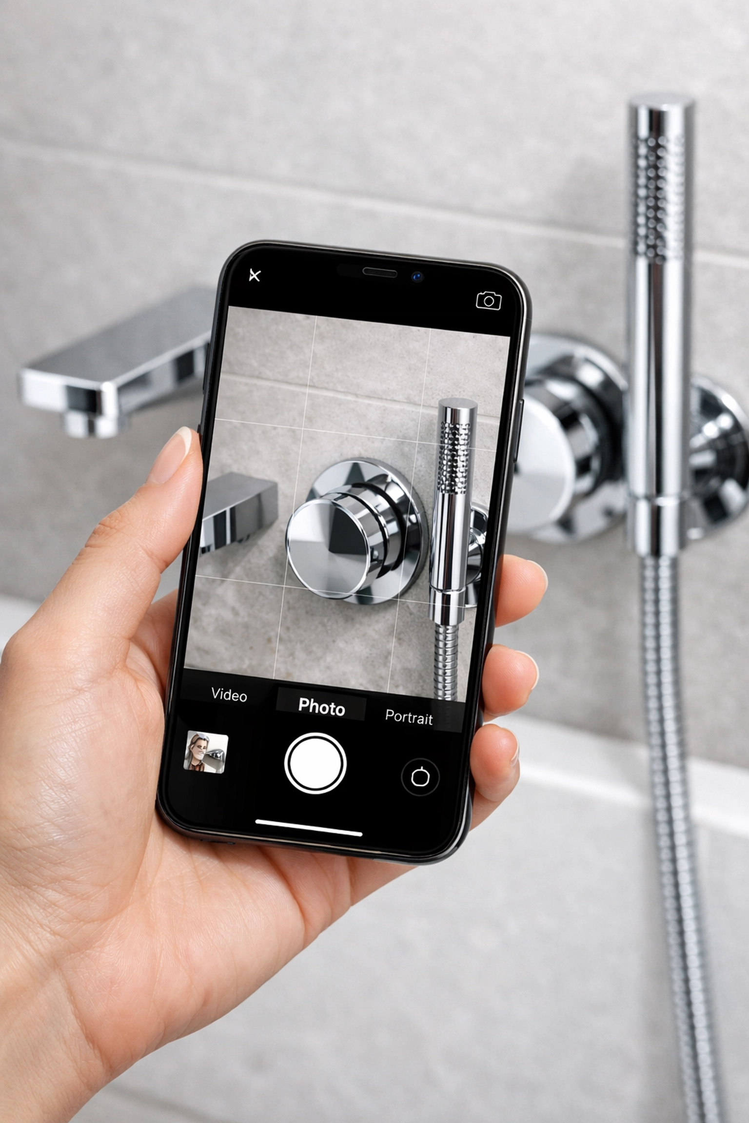 Staff reporting a maintenance issue in a hotel room using an automated housekeeping app.